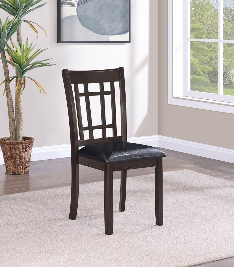 Lavon Wood Dining Side Chair Espresso (Set of 2) - Image 2