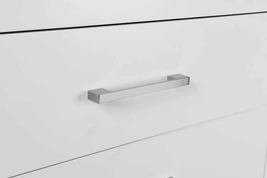 Jessica 5-drawer Bedroom Chest Snow White - Image 11
