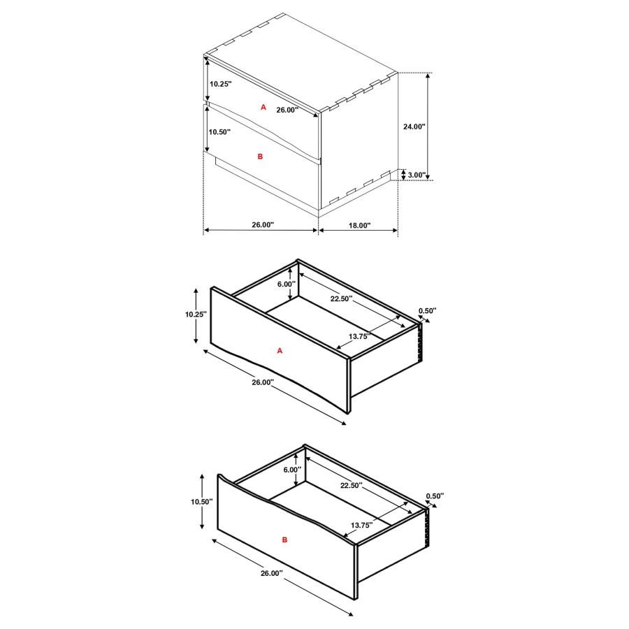 Winslow 5-piece Eastern King Bedroom Set Smokey Walnut - Image 8