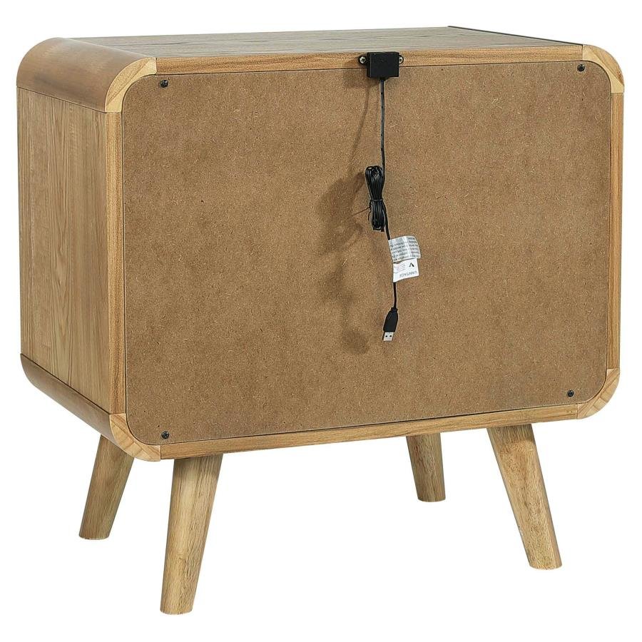 Robyn 5-piece California King Bedroom Set Light Ash - Image 6