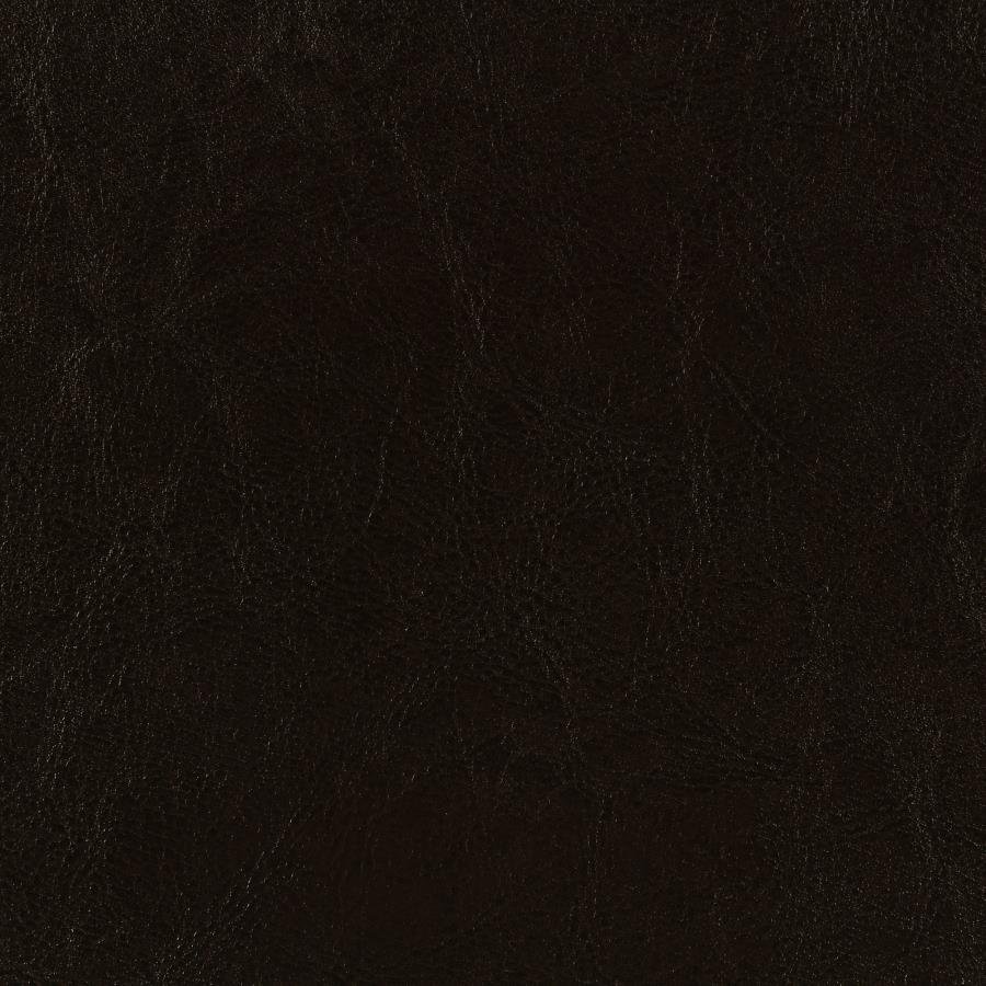 Dorian Faux Leather Upholstered Full Panel Bed Brown - Image 3