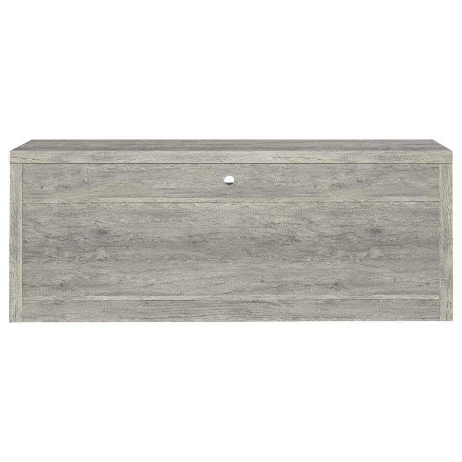 Burke 2-drawer Engineered Wood 59-inch TV Stand Grey Driftwood - Image 7