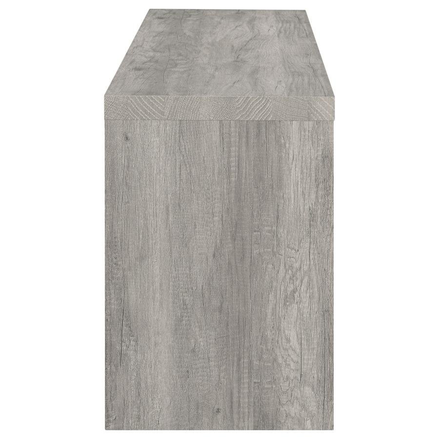 Burke 2-drawer Engineered Wood 59-inch TV Stand Grey Driftwood - Image 8