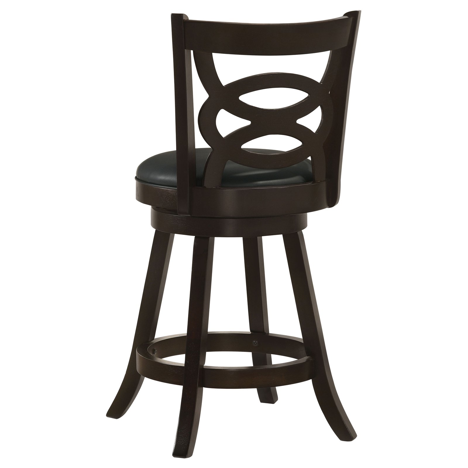 Calecita Wood Swivel Counter Stool Cappuccino (Set of 2) - Image 7