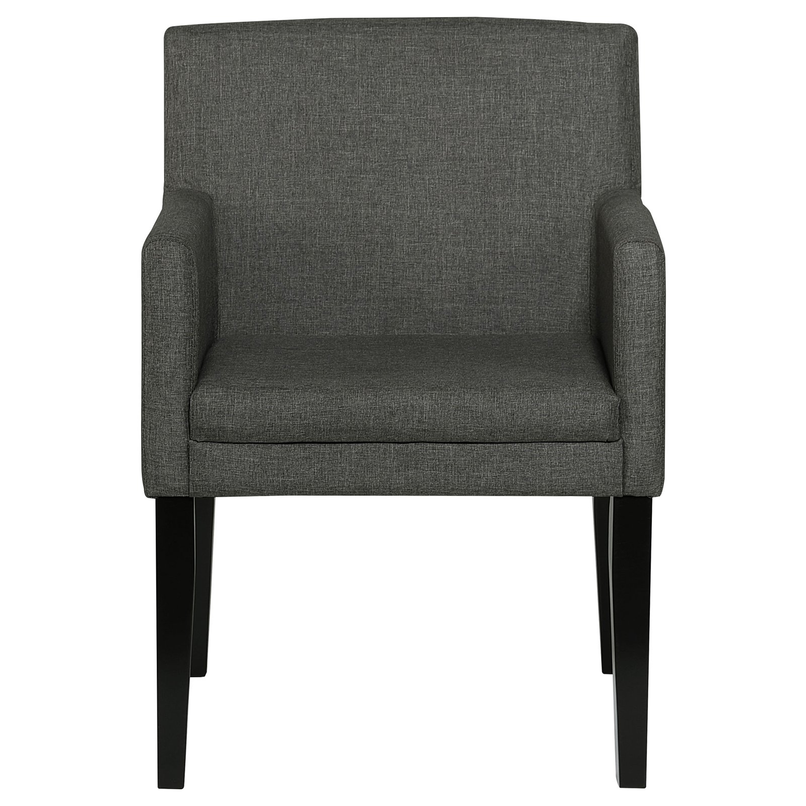Catherine Upholstered Dining Arm Chair Grey (Set of 2) - Image 4