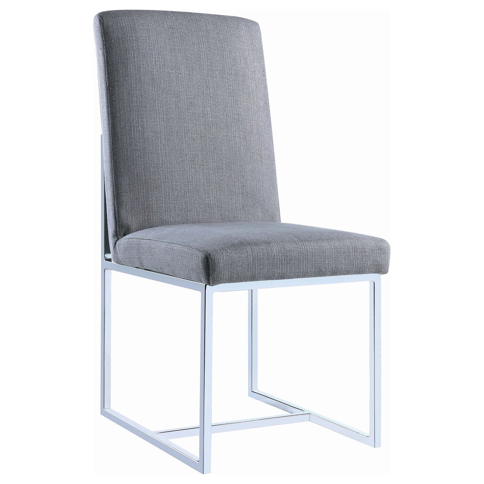 Mackinnon Upholstered Dining Side Chair Grey (Set of 2) - Image 3