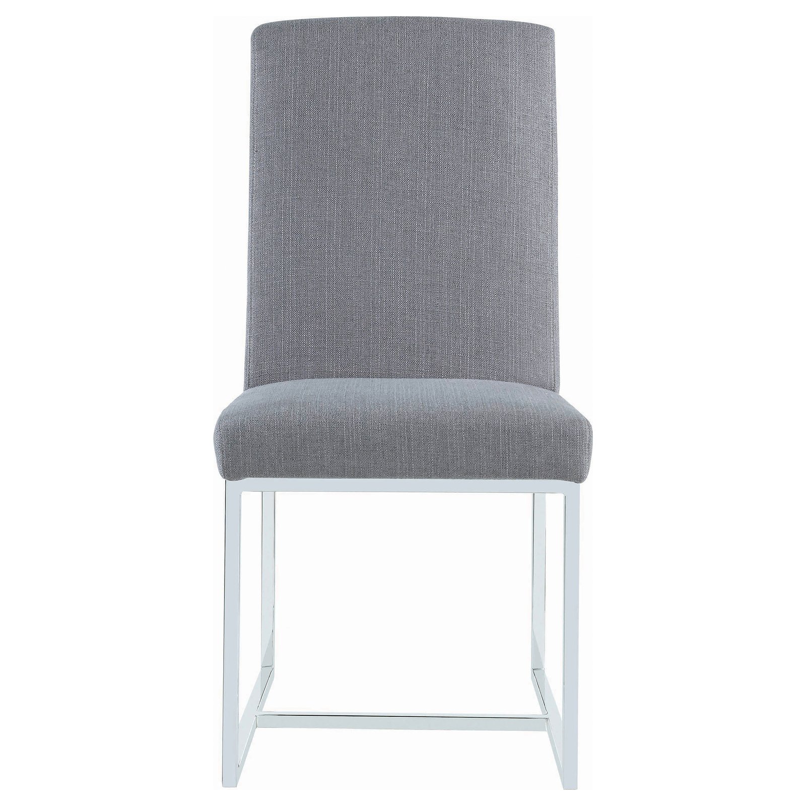 Mackinnon Upholstered Dining Side Chair Grey (Set of 2) - Image 4