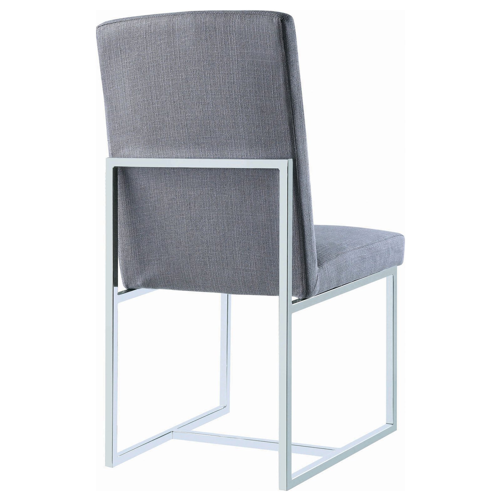 Mackinnon Upholstered Dining Side Chair Grey (Set of 2) - Image 8