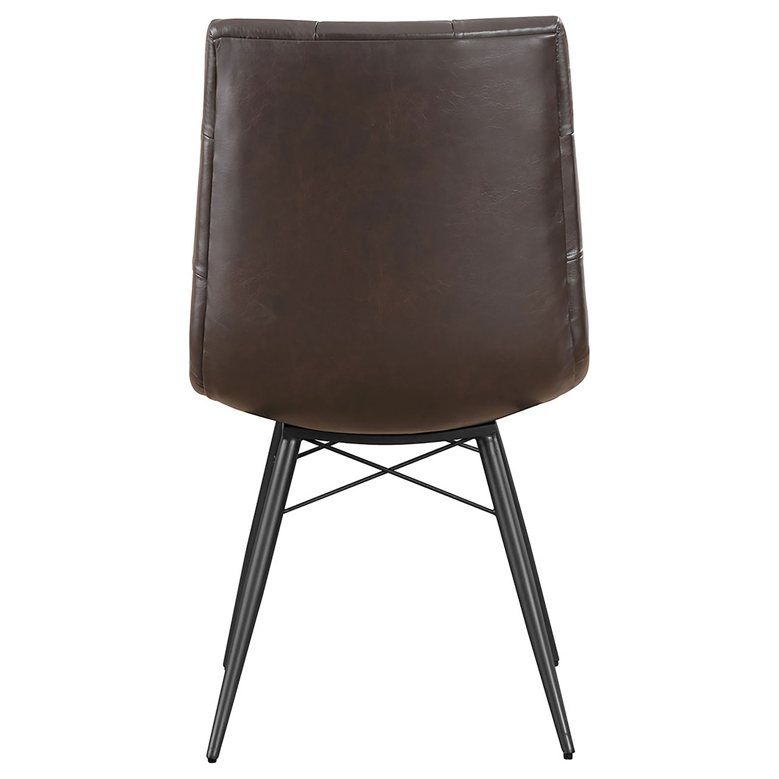 Aiken Upholstered Dining Side Chair Brown (Set of 4) - Image 8