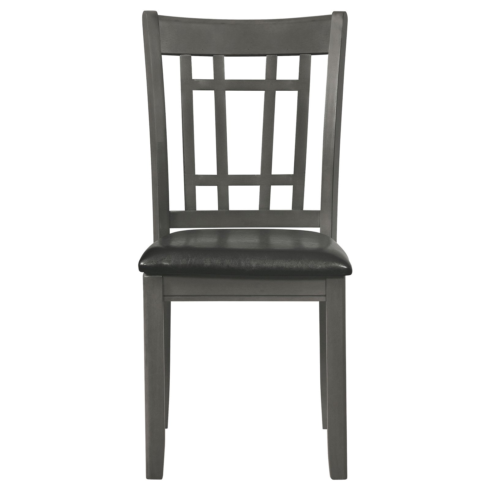 Lavon Wood Dining Side Chair Medium Grey (Set of 2) - Image 4