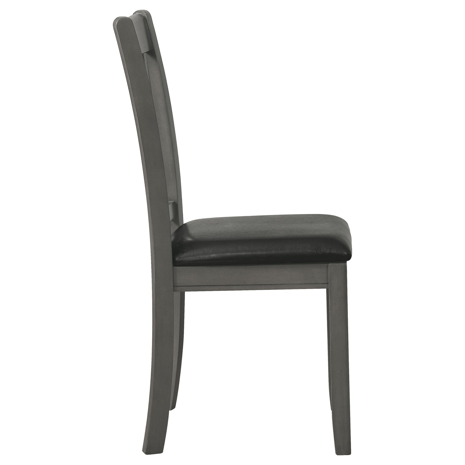 Lavon Wood Dining Side Chair Medium Grey (Set of 2) - Image 9