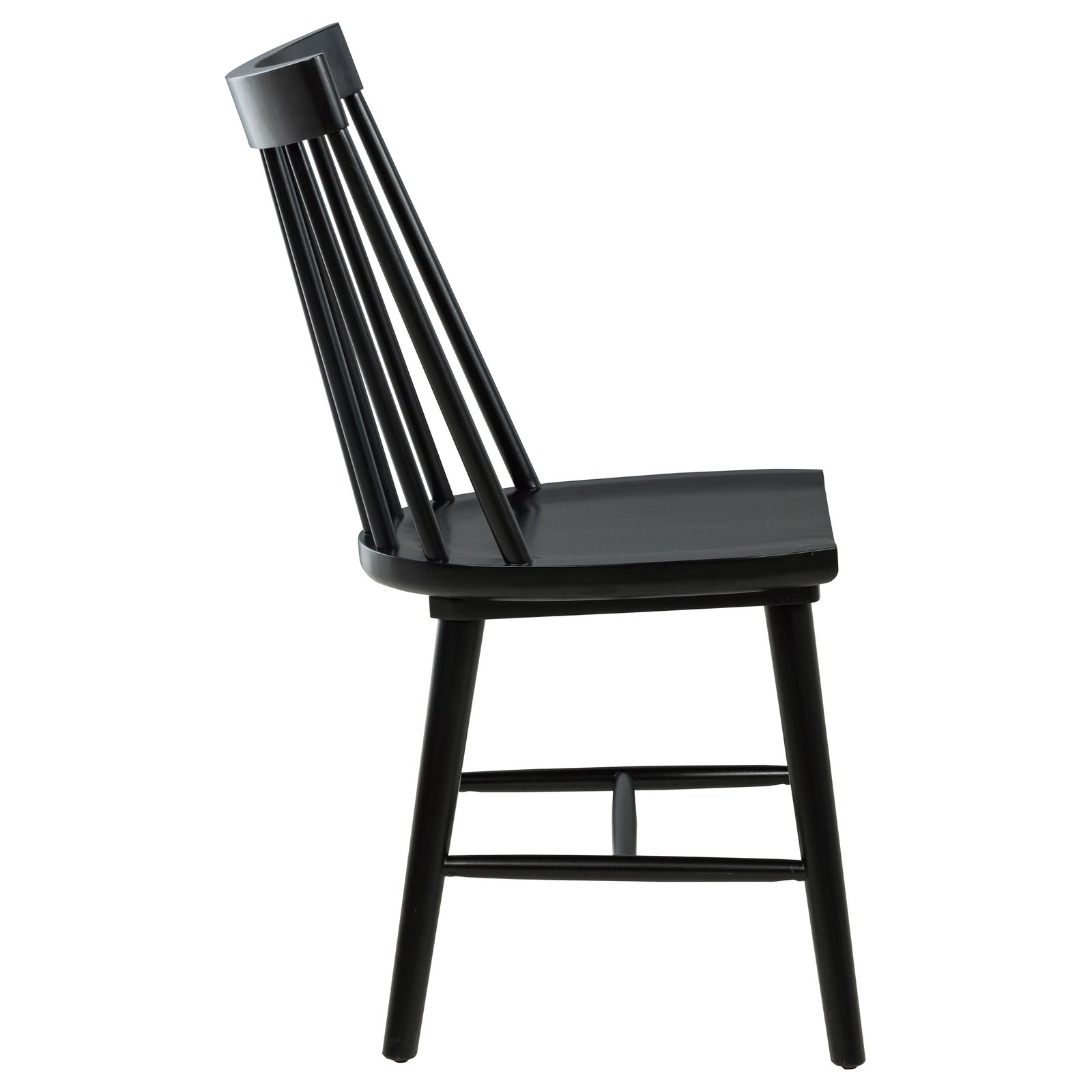 Middleton Solid Wood Dining Side Chair Black (Set of 2) - Image 10