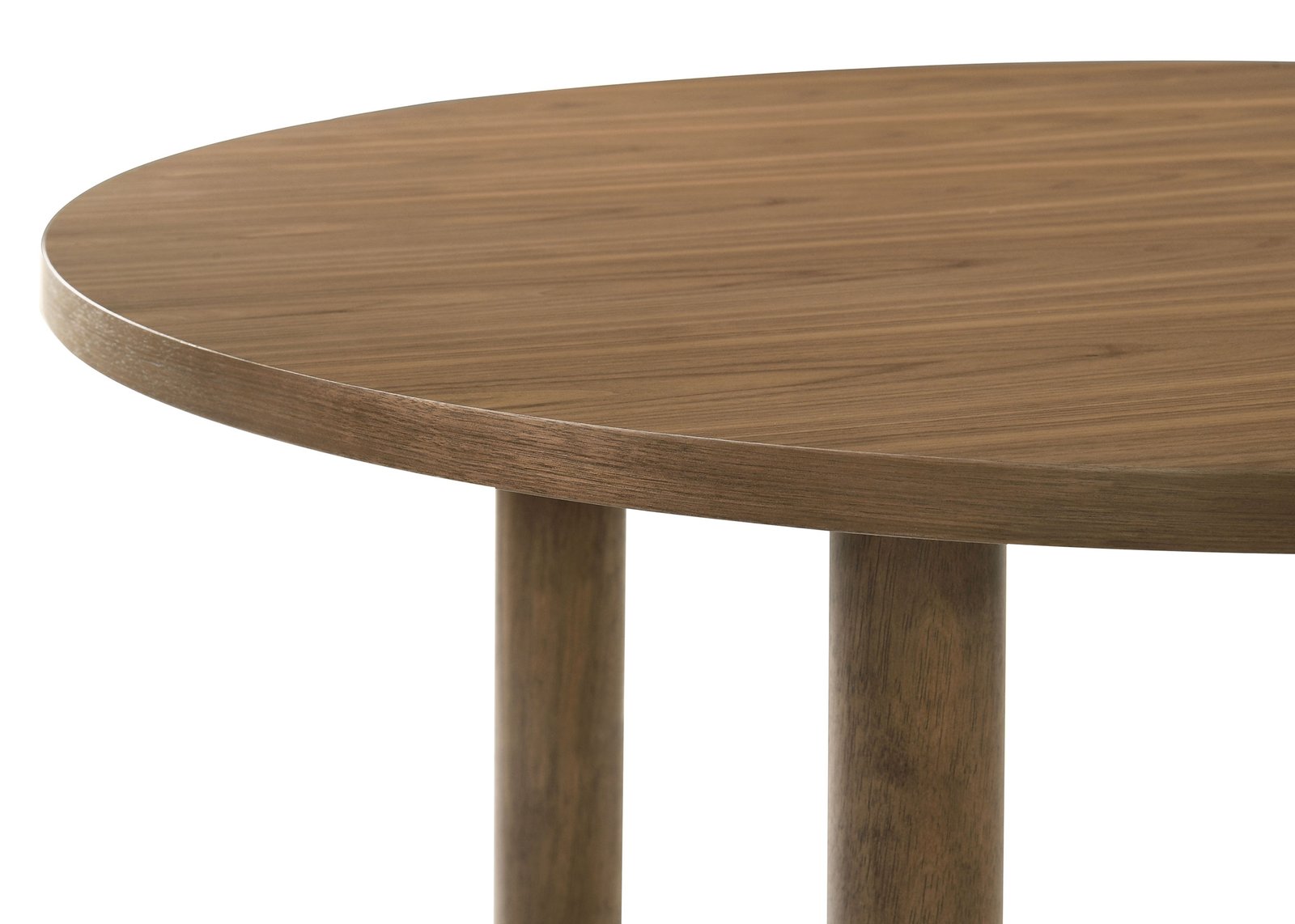 Crestmore 46-inch Round Wood Dining Table Walnut - Image 6