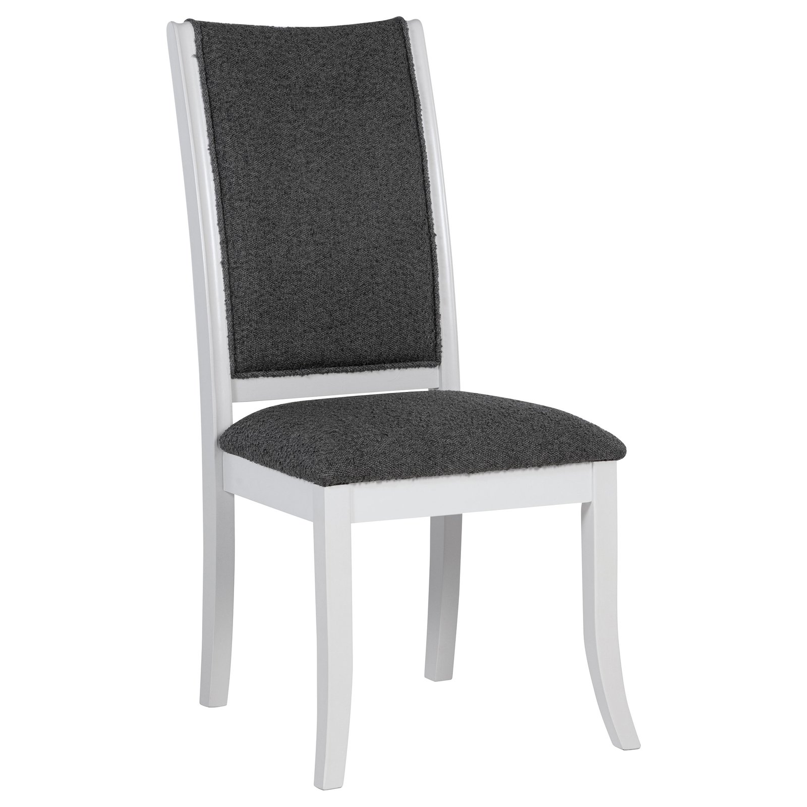 Judd Upholstered Dining Side Chair Pearl White (Set of 2) - Image 3
