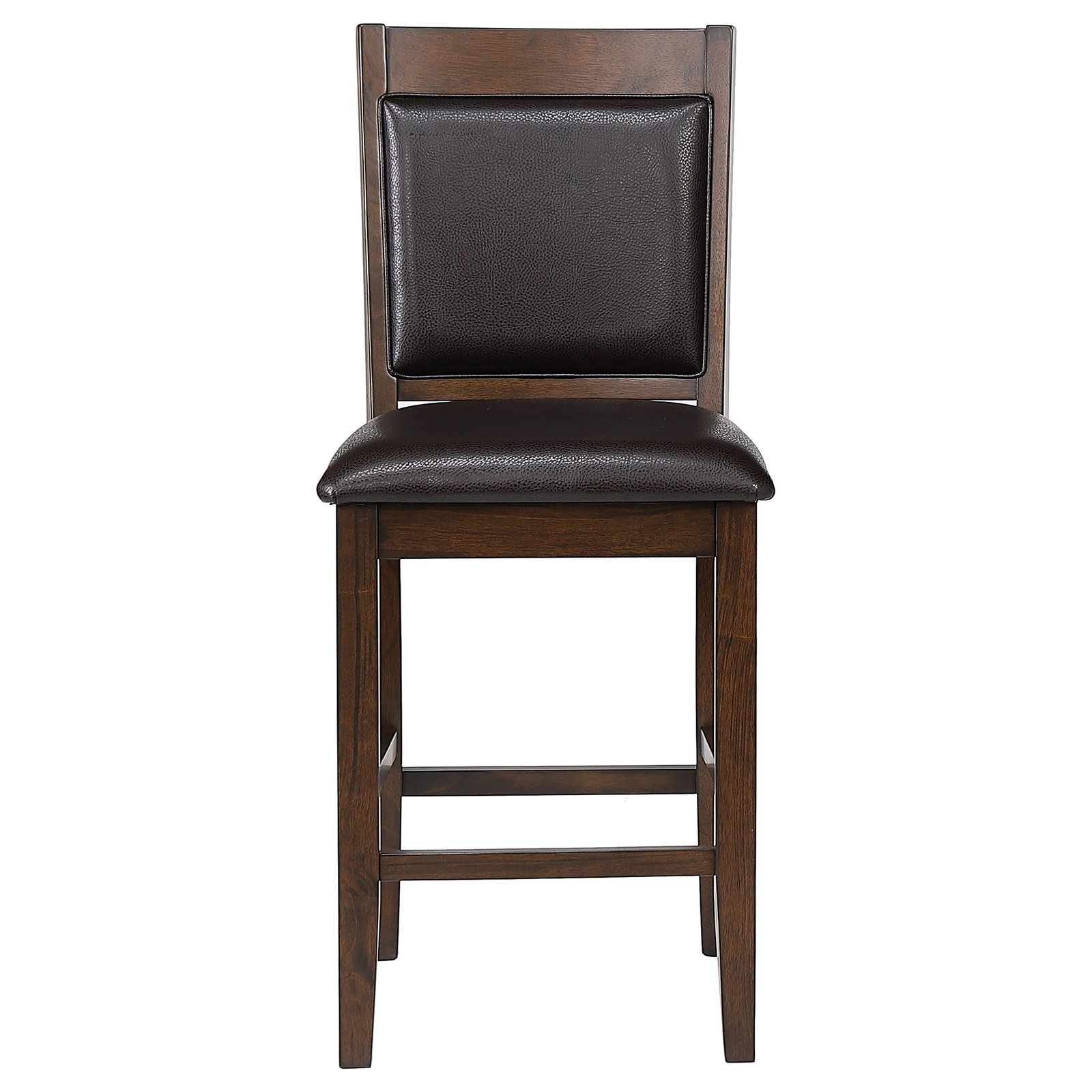 Dewey Upholstered Counter Chair Walnut (Set of 2) - Image 4