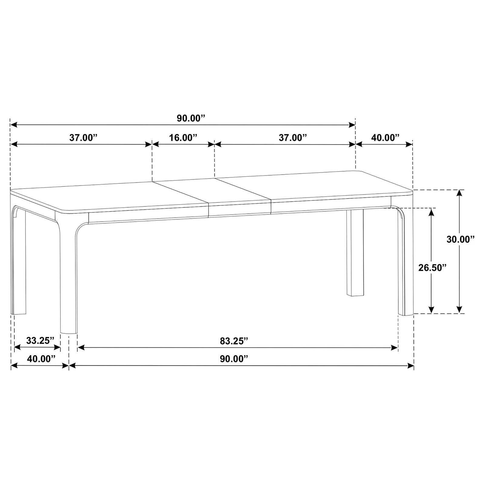 Solano 90-inch Extension Dining Table Weathered Mango - Image 12