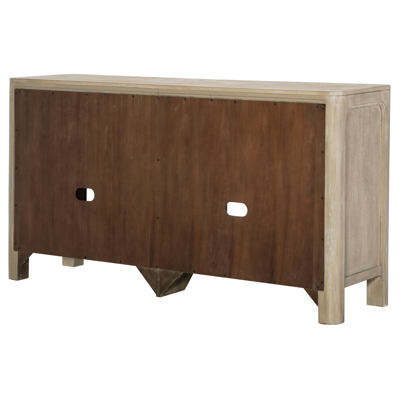 Solano Sliding Door Dining Sideboard Server Weathered Mango - Image 12
