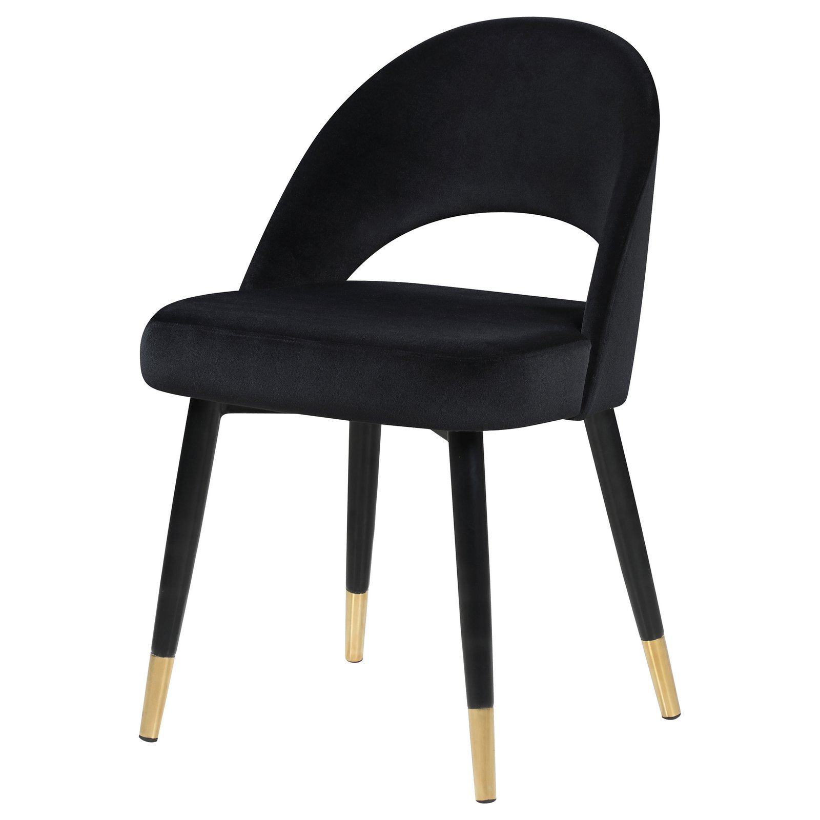 Lindsey Upholstered Dining Side Chair Black (Set of 2) - Image 5