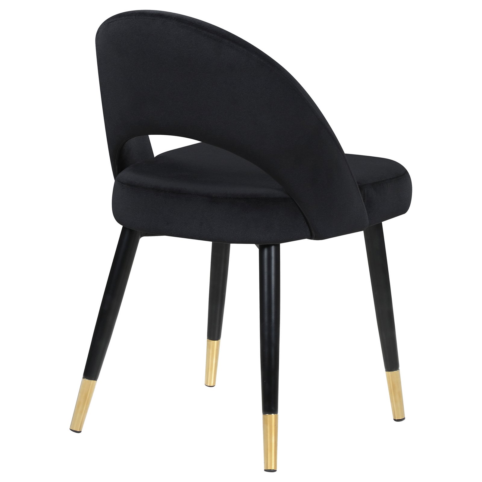 Lindsey Upholstered Dining Side Chair Black (Set of 2) - Image 9