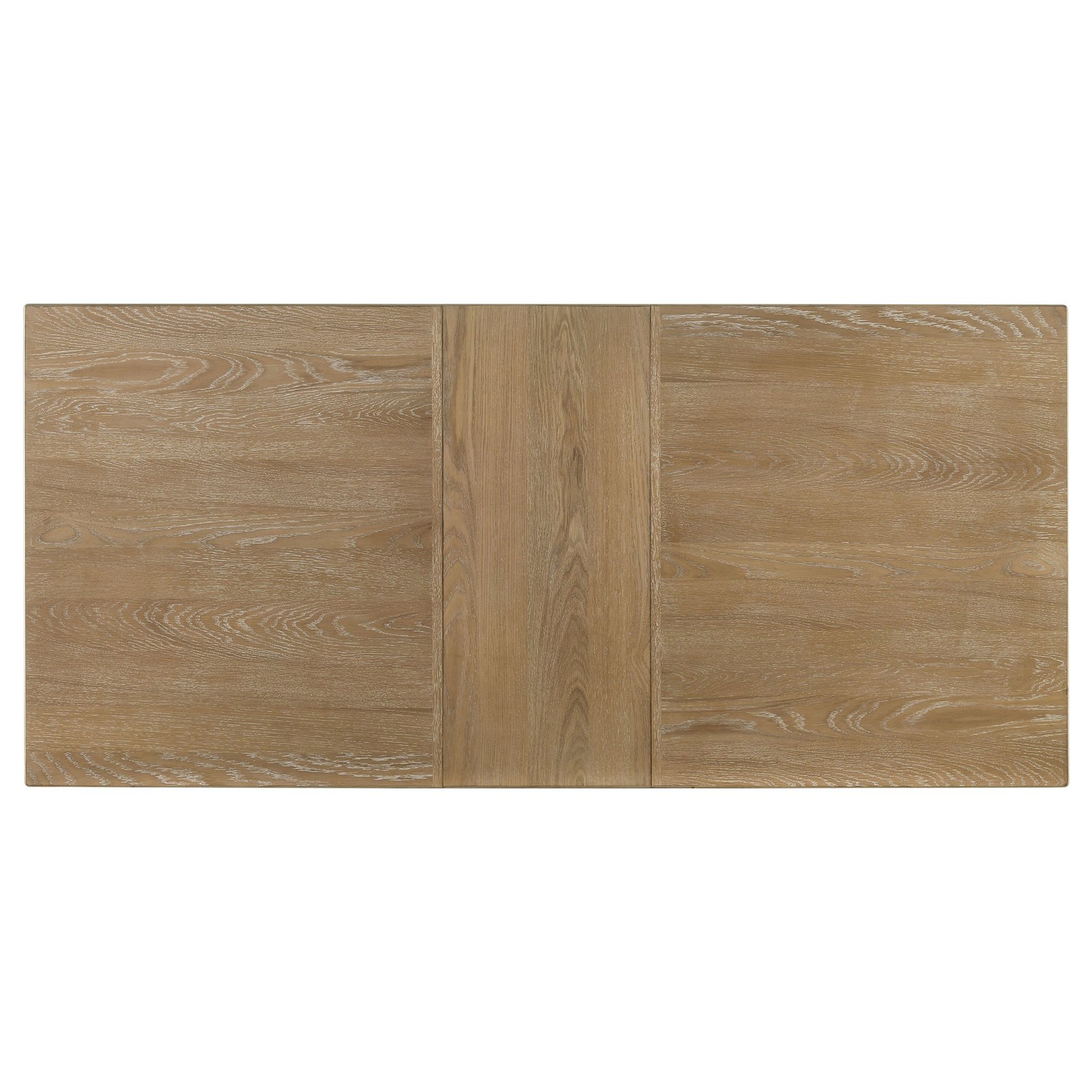 Adina 89-inch Extension Dining Table Distressed Light Brown - Image 8