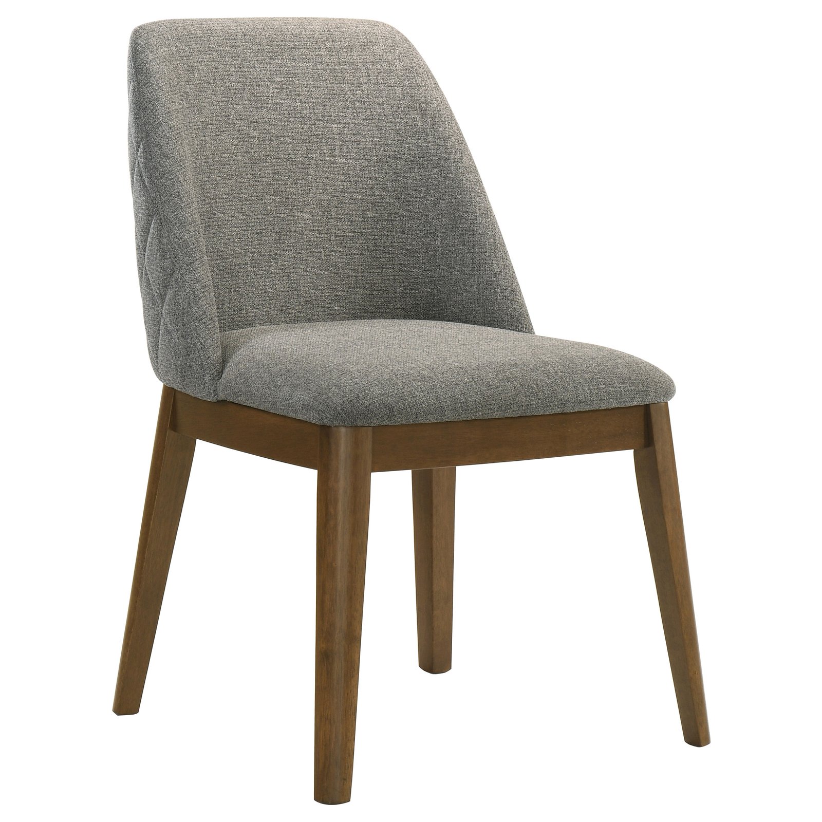 Franklin Upholstered Dining Side Chair Grey (Set of 2) - Image 3