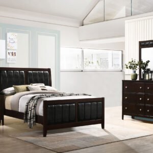Carlton 4-piece Full Bedroom Set Cappuccino