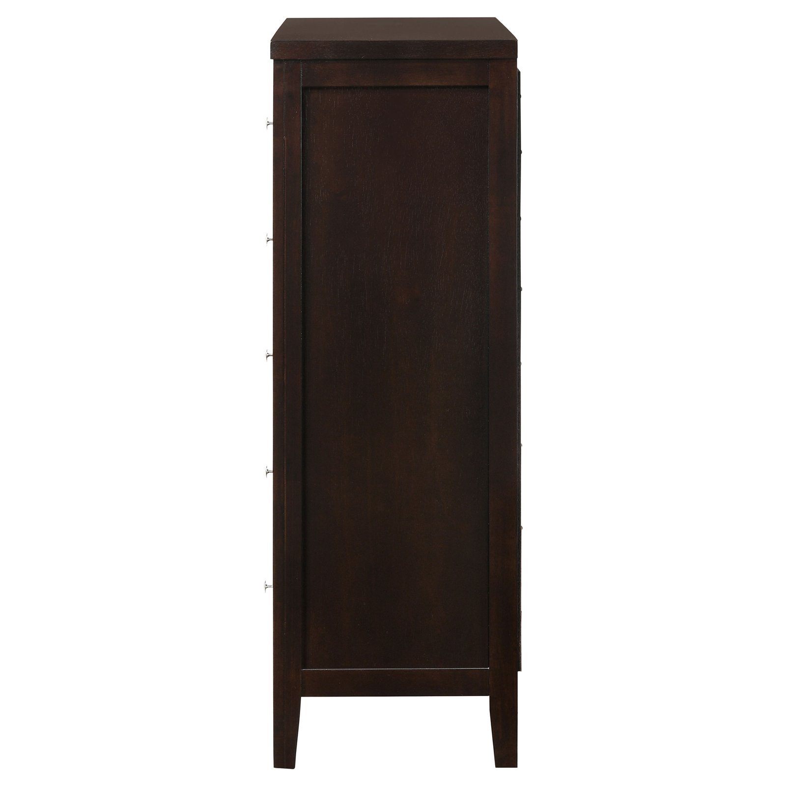 Carlton 5-drawer Bedroom Chest Cappuccino - Image 5