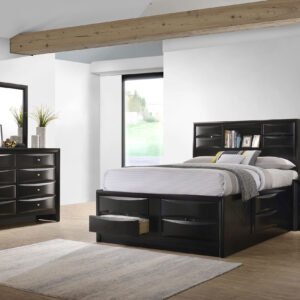 Briana 4-piece California King Bedroom Set Black