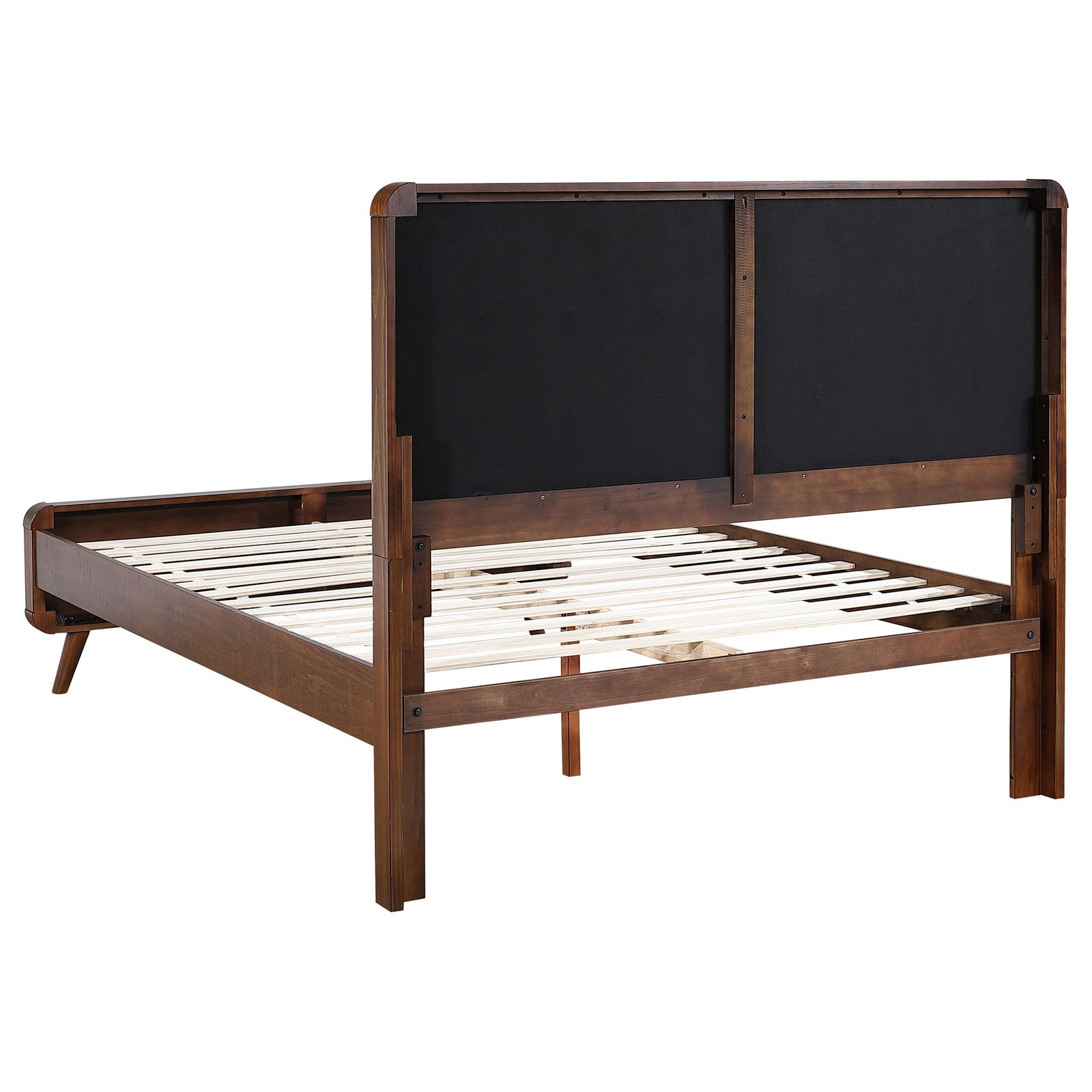 Robyn Wood Full Platform Bed Dark Walnut - Image 5