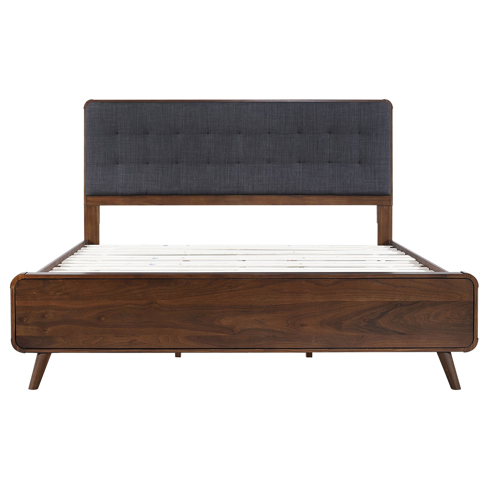 Robyn Wood Eastern King Platform Bed Dark Walnut - Image 4