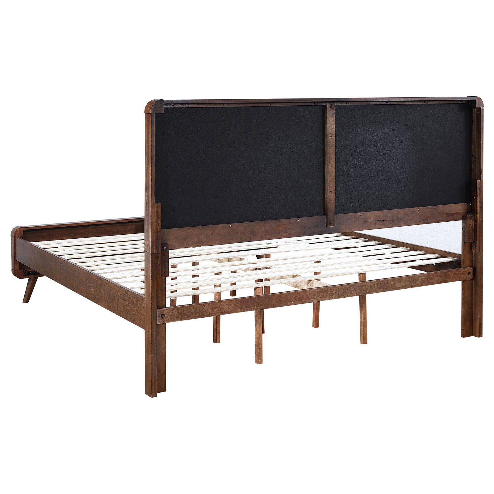 Robyn Wood Eastern King Platform Bed Dark Walnut - Image 5