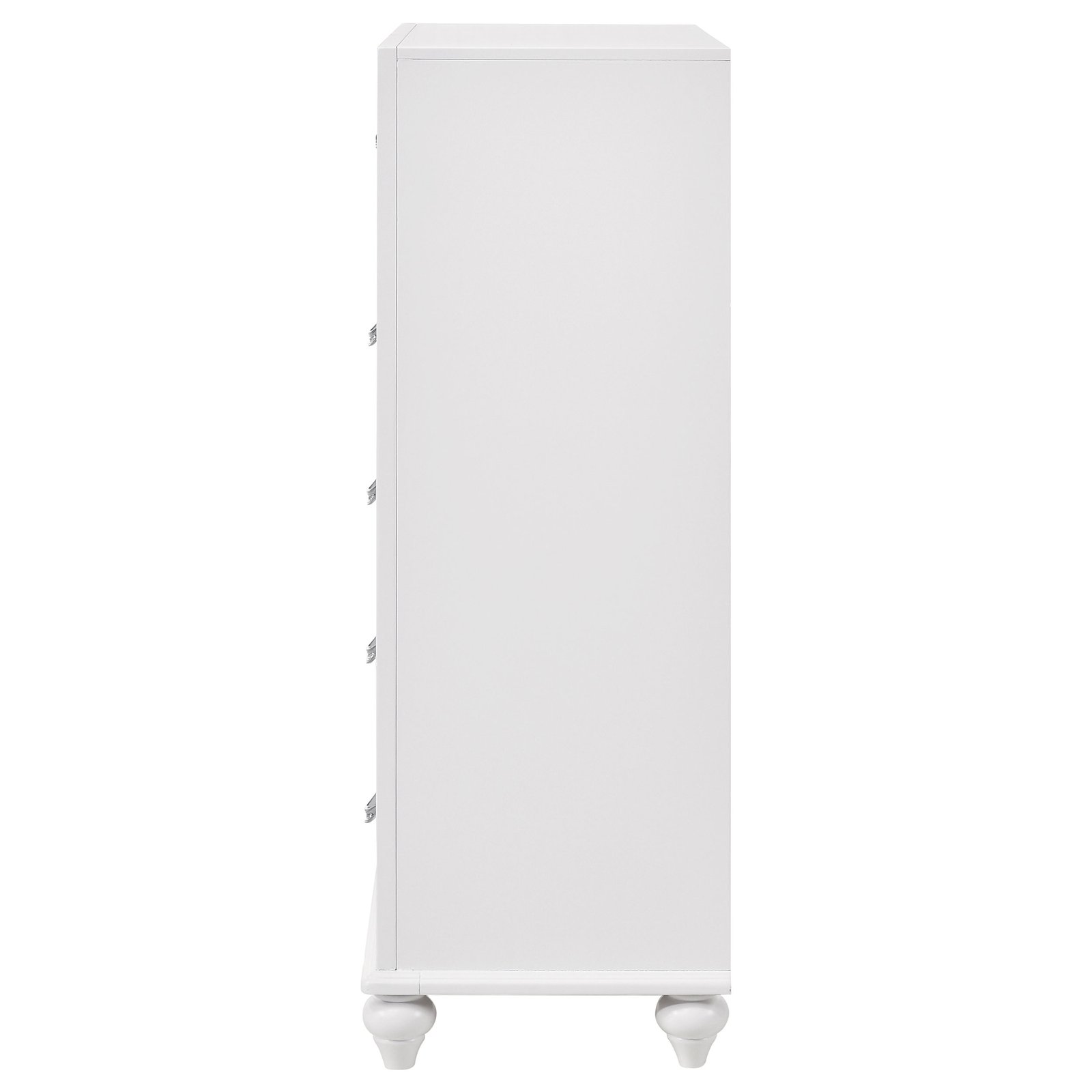 Barzini 5-drawer Bedroom Chest White - Image 5