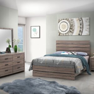 Brantford 4-piece Queen Bedroom Set Barrel Oak