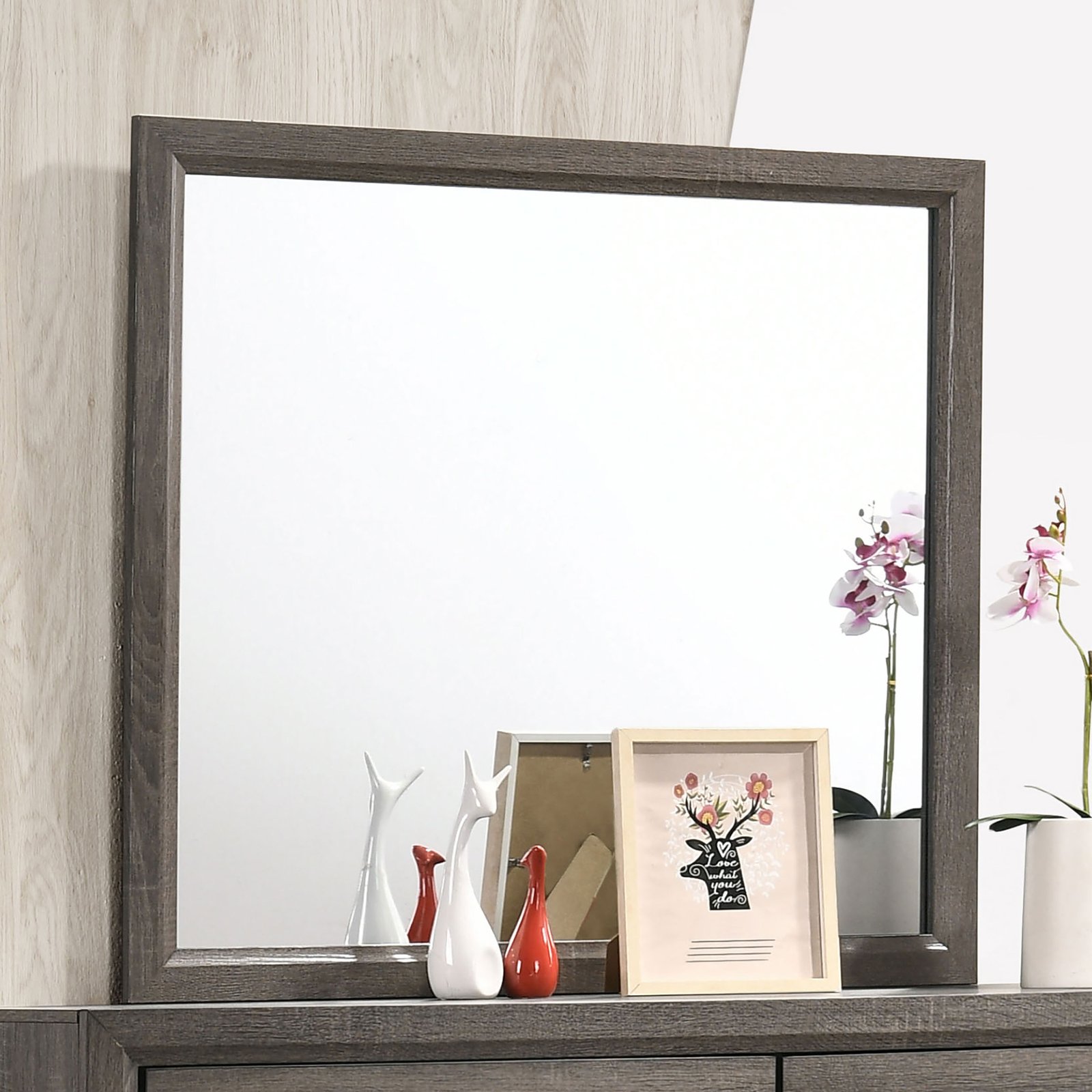 Watson Dresser Mirror Grey Oak - Image 2