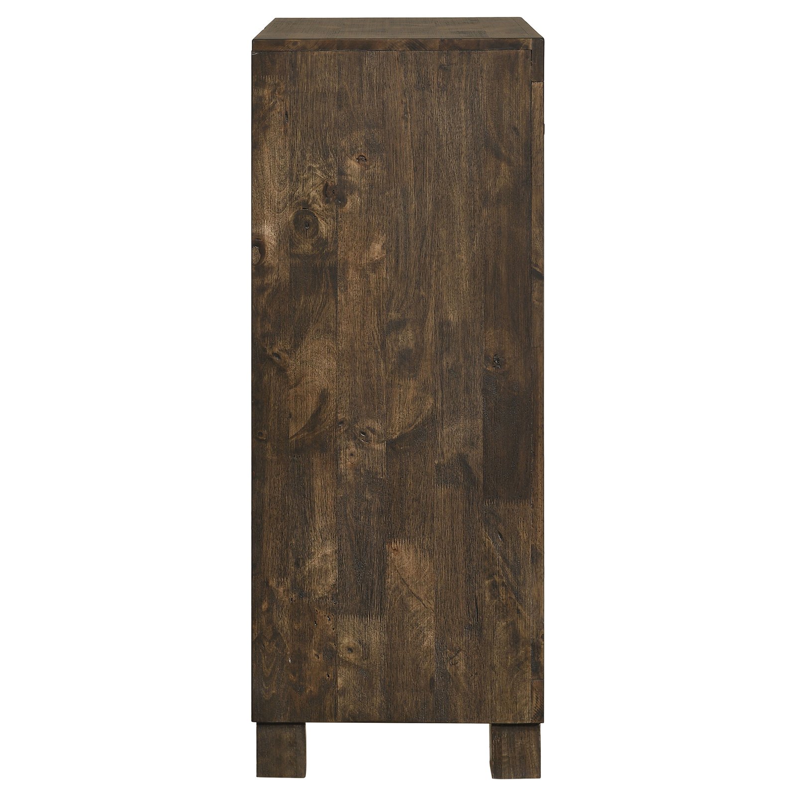 Woodmont 5-drawer Bedroom Chest Rustic Golden Brown - Image 9