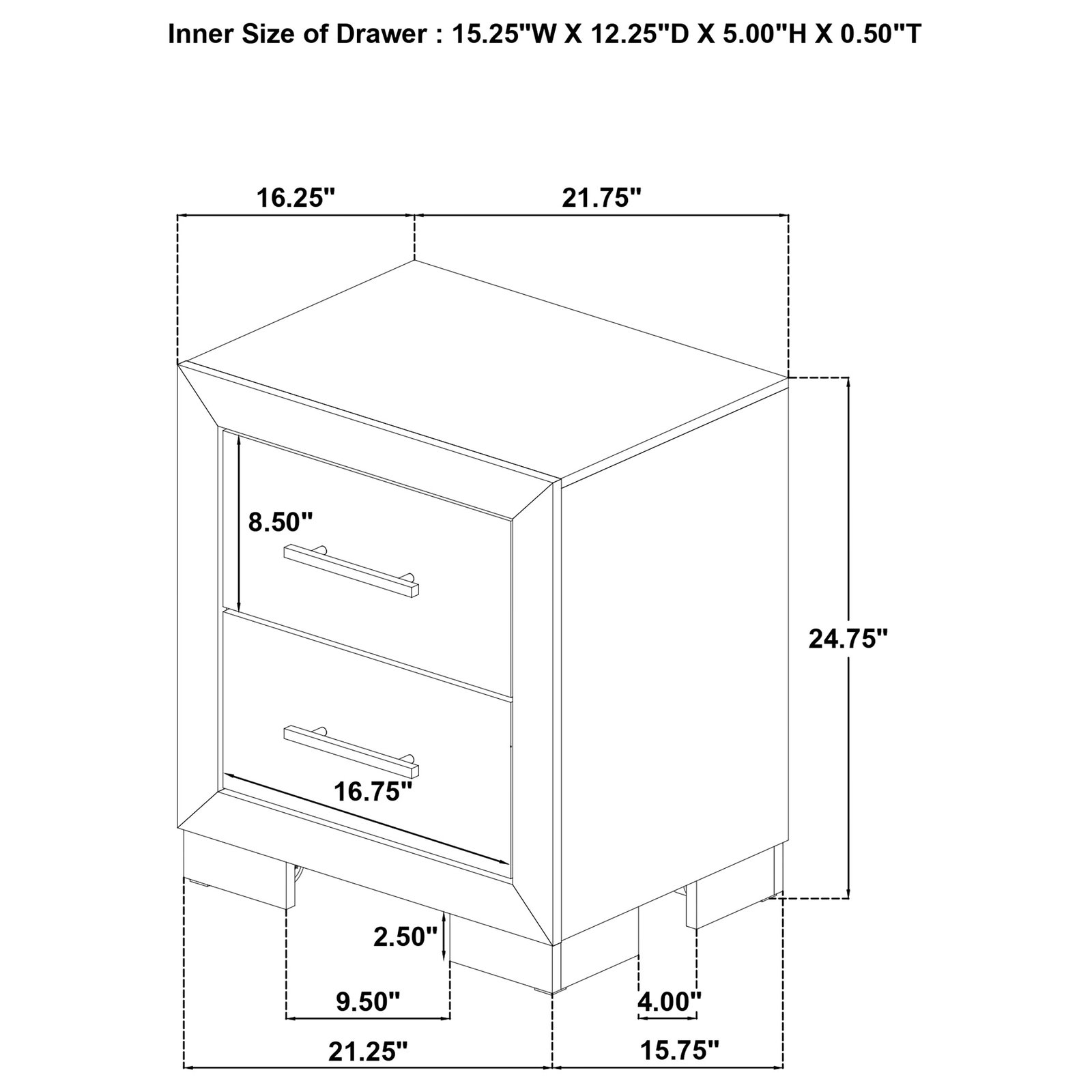 Arielle 5-piece Eastern King Bedroom Set Light Oak - Image 16
