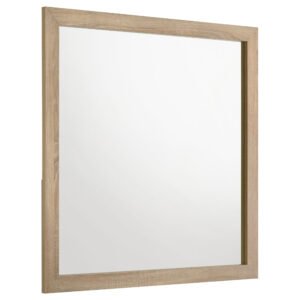 Arielle Dresser Mirror Light Oak