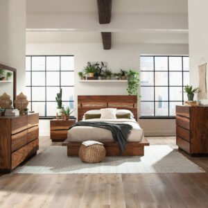 Winslow 5-piece Queen Bedroom Set Smokey Walnut