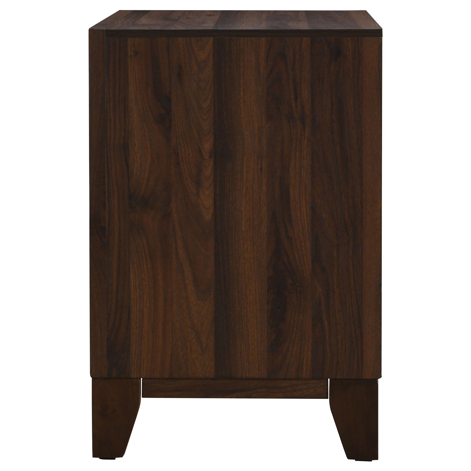 Welsley 2-drawer Nightstand Bedside Table Walnut - Image 5