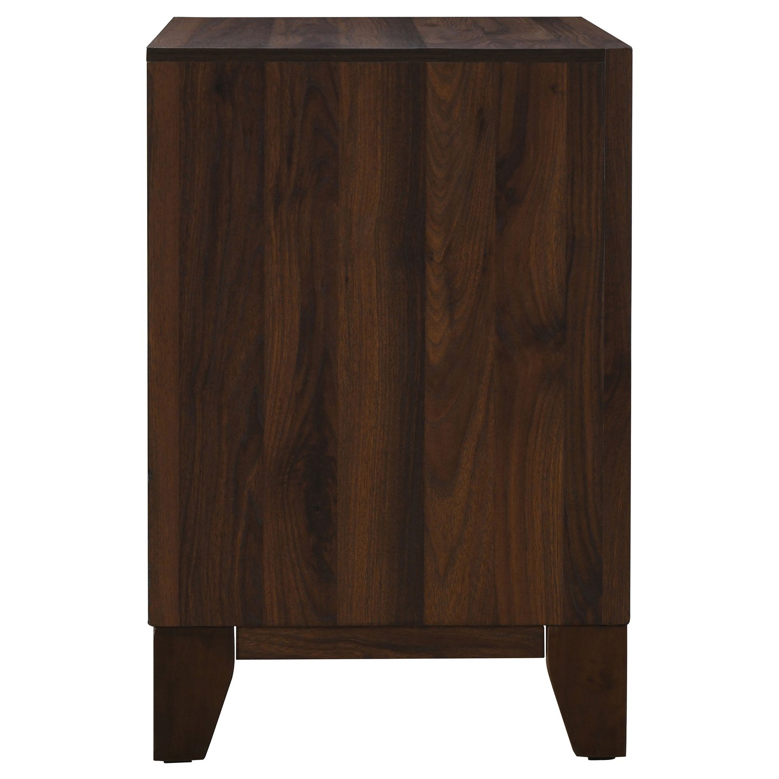 Welsley 2-drawer Nightstand Bedside Table Walnut - Image 9