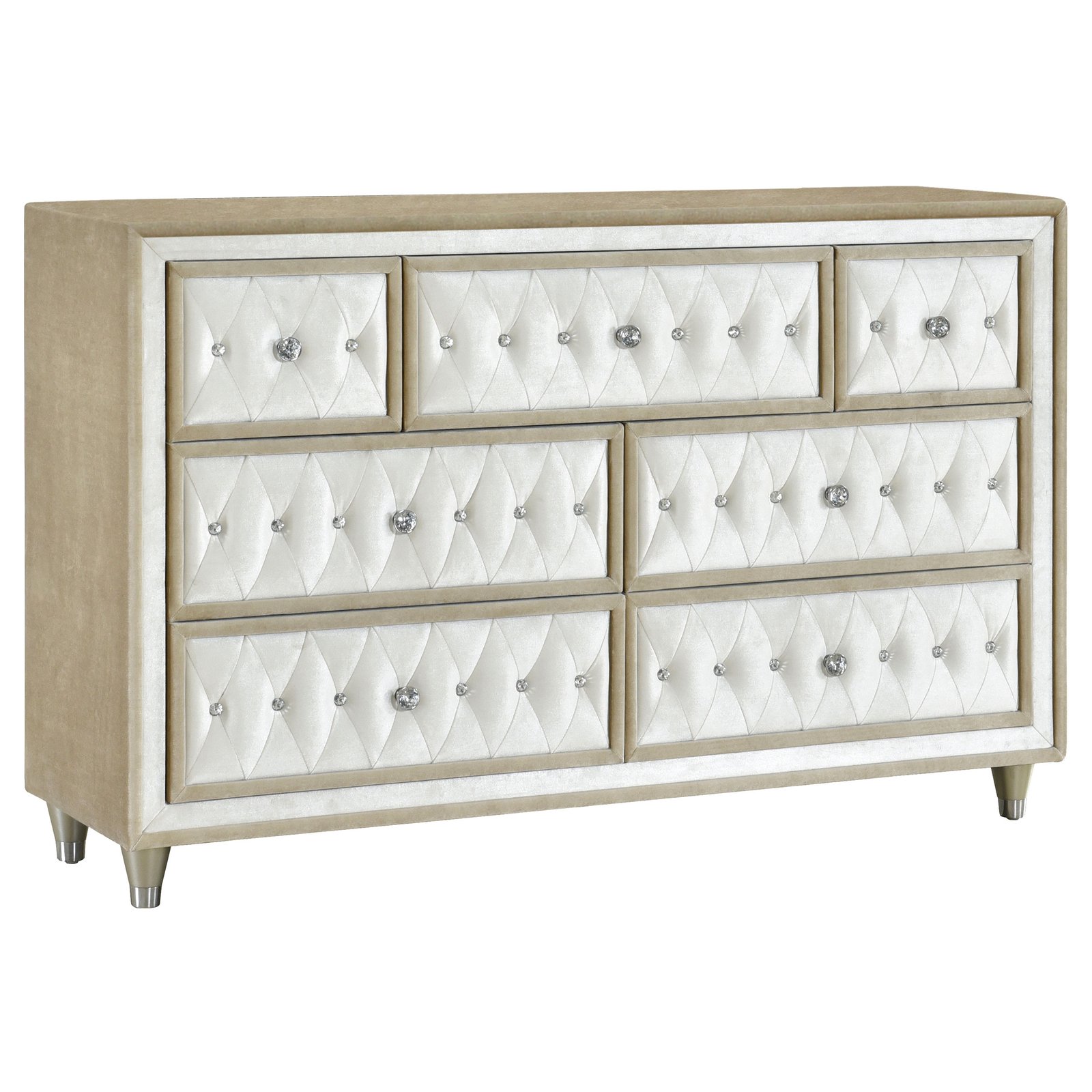 Antonella 5-piece Queen Bedroom Set Ivory - Image 5