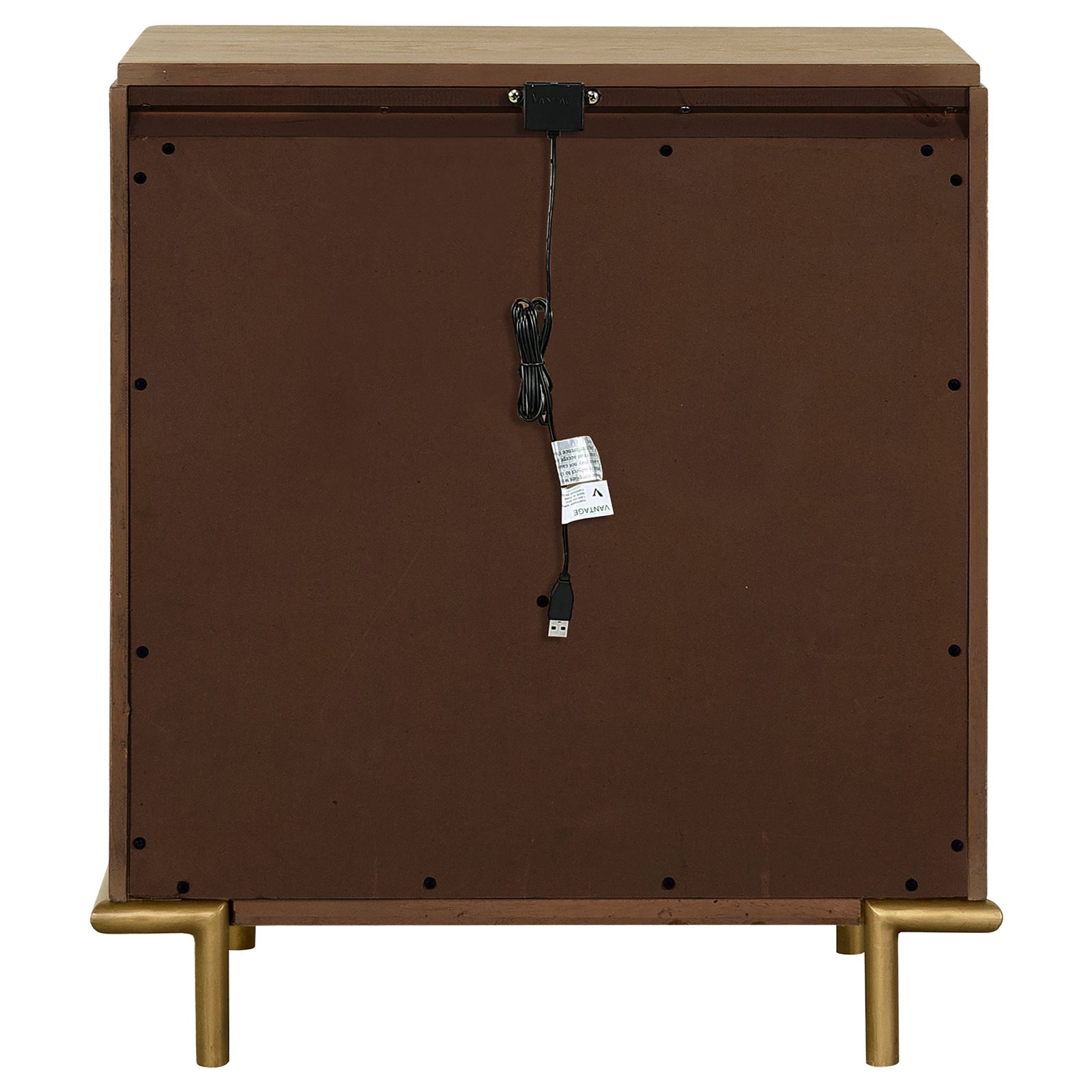 Arini 3-drawer Nightstand Sand Wash - Image 7