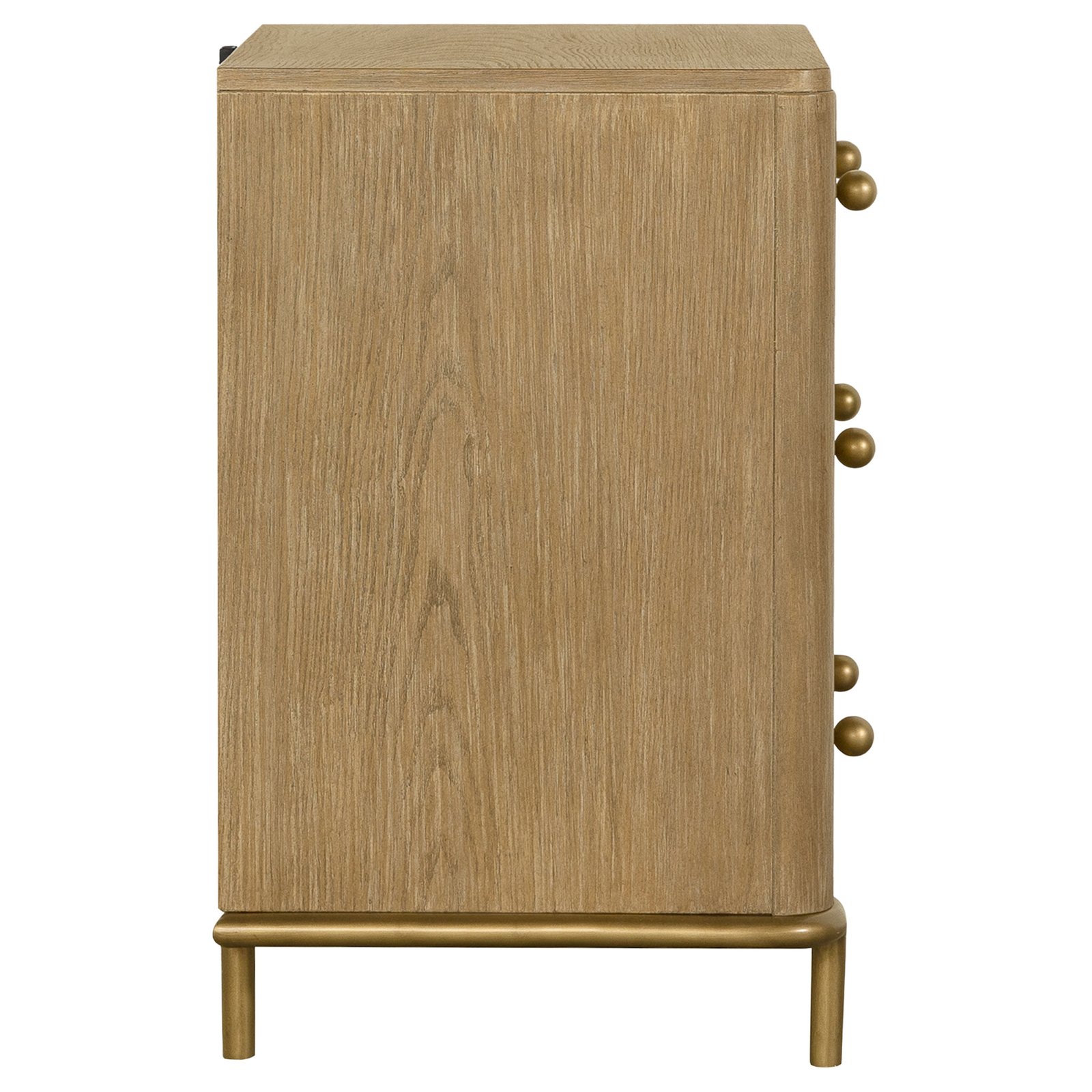 Arini 3-drawer Nightstand Sand Wash - Image 9