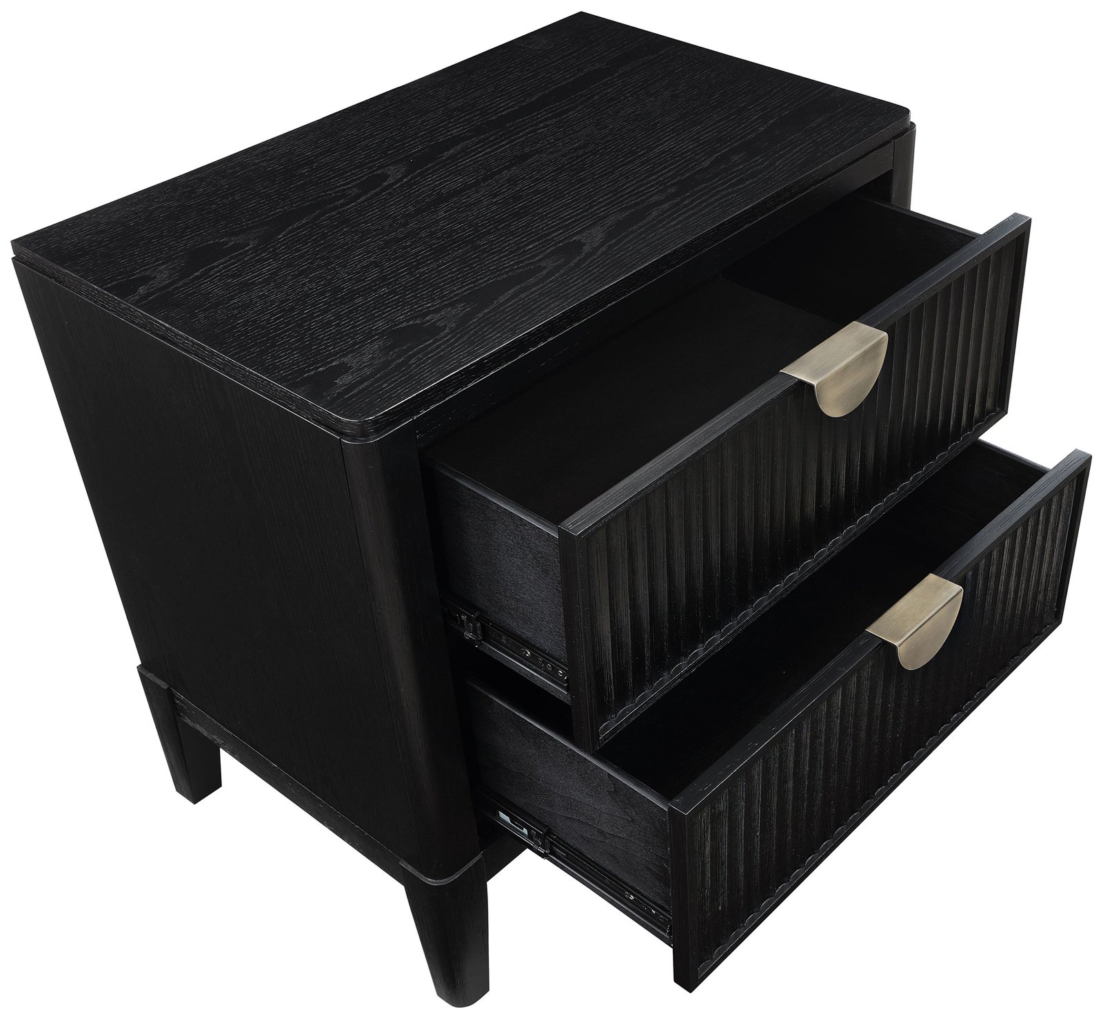 Brookmead 4-piece Upholstered Eastern King Bedroom Set Black - Image 10