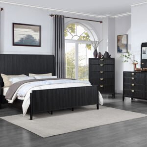 Brookmead 5-piece Eastern King Bedroom Set Black