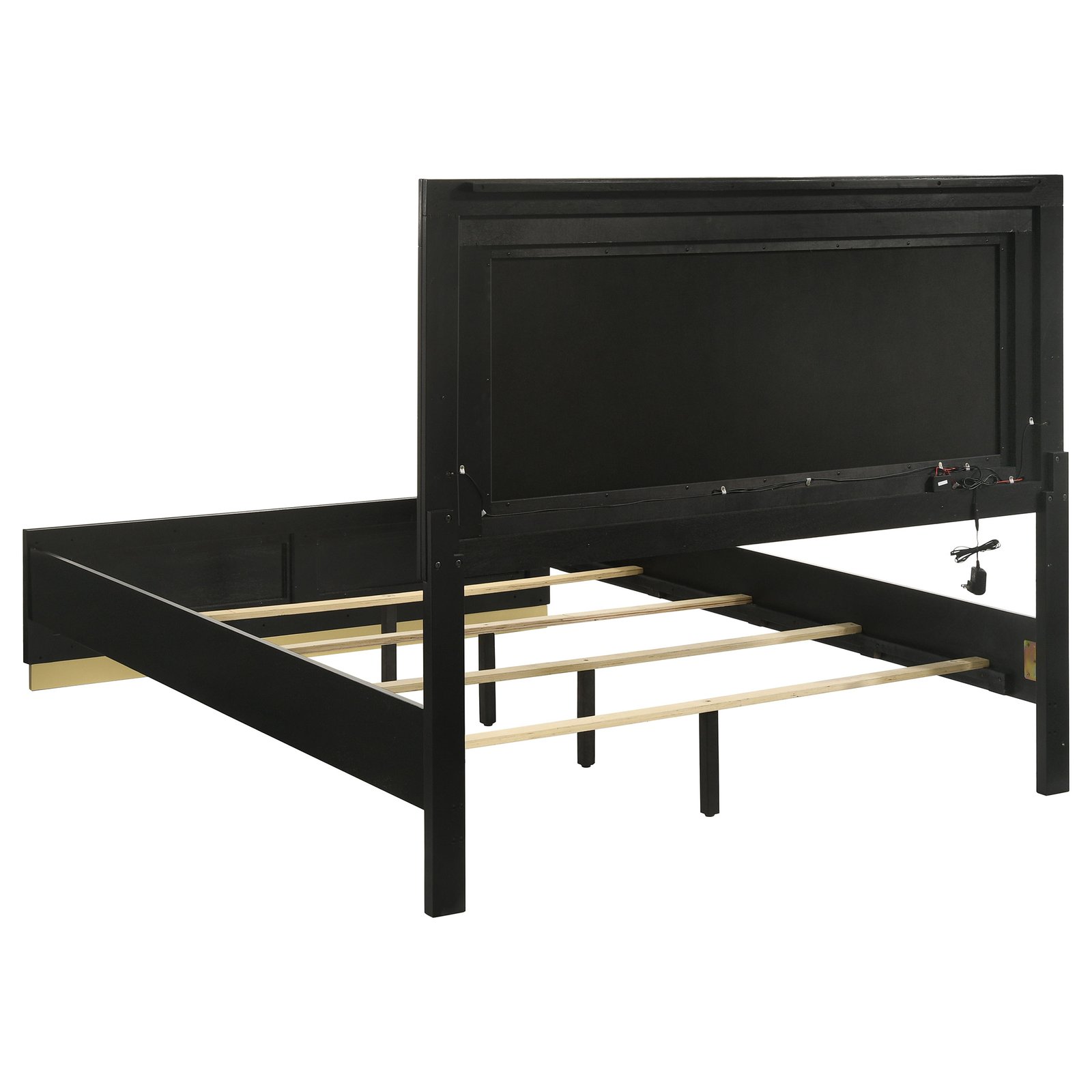 Caraway 5-piece California King Bedroom Set Black - Image 4