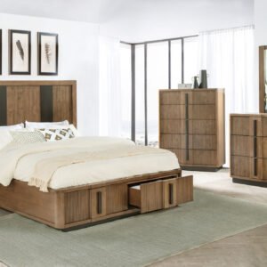 Terrace 5-piece California King Bedroom Set Ash Brown