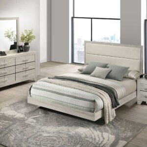 Trenton 4-piece Queen Bedroom Set Rustic Cream