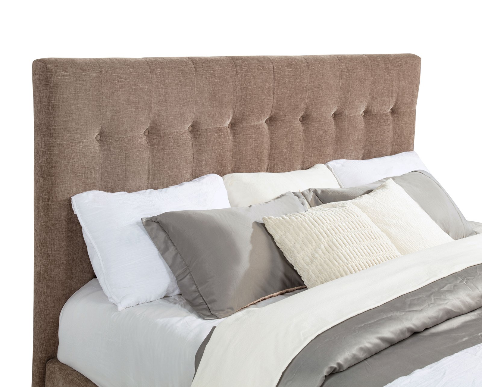 Senna Upholstered Queen Audio Flame Visualizer Bed Brown - Image 7