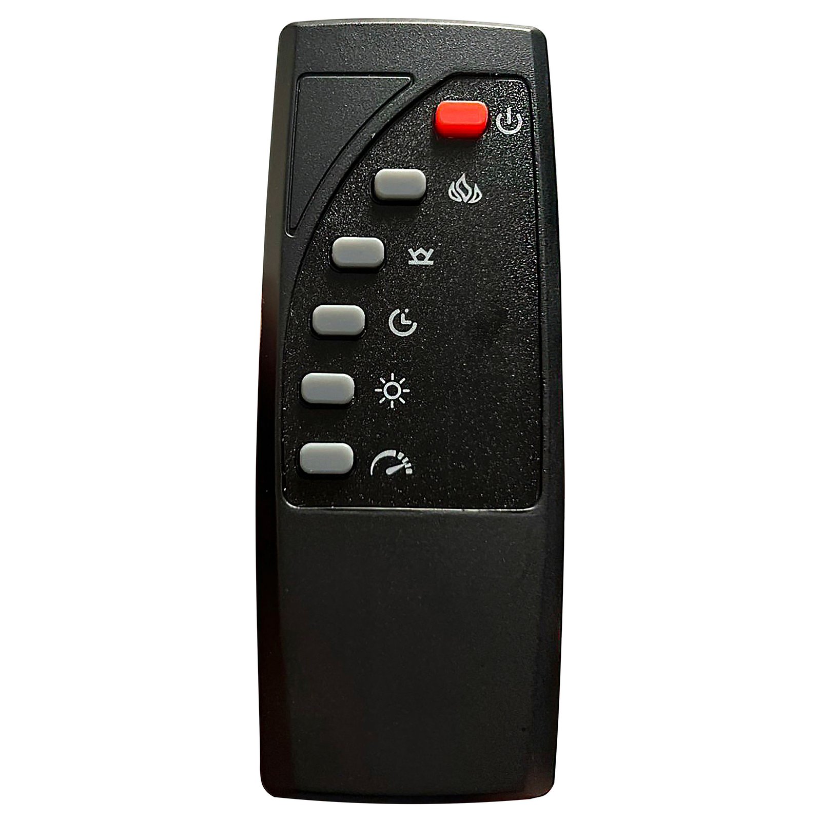 Tisdall Upholstered Eastern King Flame Visualizer Bed Black - Image 6